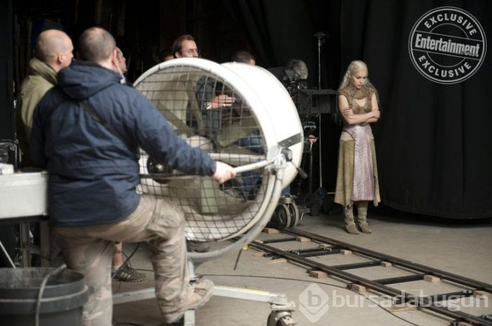 Game of Thrones'tan eğlenceli kamera arkası görüntüleri