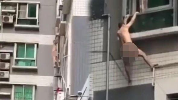 Aldatırken yakalandı, çırılçıplak 4. kattan düştü!