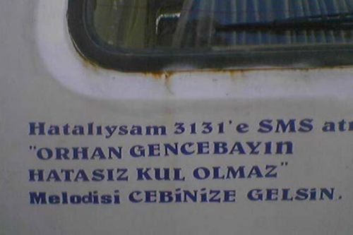 Güldüren ilanlar

