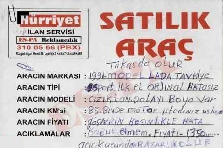 Güldüren ilanlar
