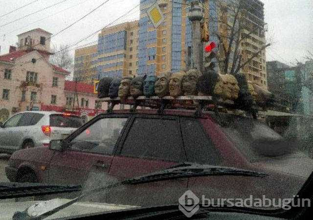 Sadece Rusya'da görebileceğiniz birbirinden ilginç kareler
