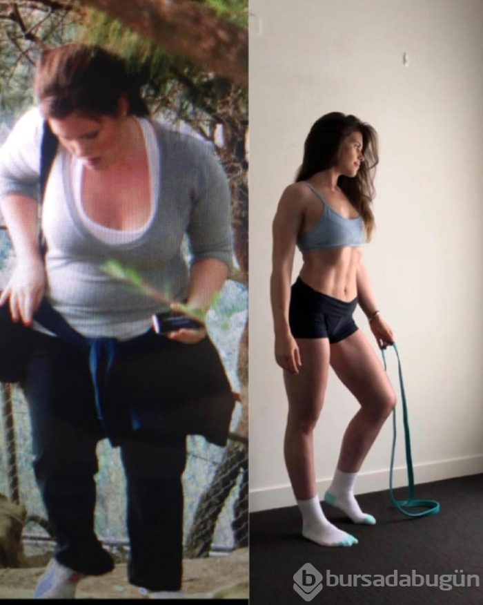 Bulduğu yöntemle 30 kilo vererek bambaşka biri oldu! Şimdi herkese ilham oluyor
