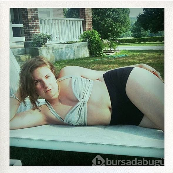 Lena Dunham öncesi-sonrası fotoğrafıyla ters köşe yaptı
