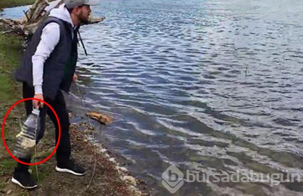 Balıklara aman vermiyor, böyle yakalıyor!