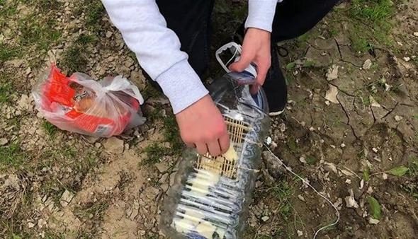 Balıklara aman vermiyor, böyle yakalıyor!