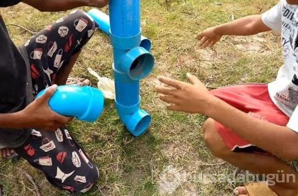 Balıklara aman vermiyor, böyle yakalıyor!