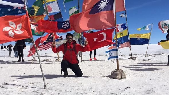 Türk gezgin Ufuk Akkuş sırt çantasıyla 10 yılda 63 ülke gezdi
