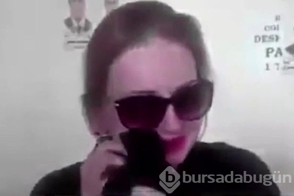 Genç manken fena yakalandı!
