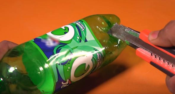 Kapağı spreyle boyadı, sonunda bakın neye dönüştü?
