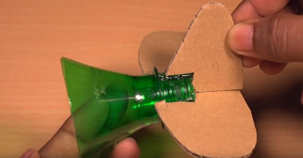 Kapağı spreyle boyadı, sonunda bakın neye dönüştü?

