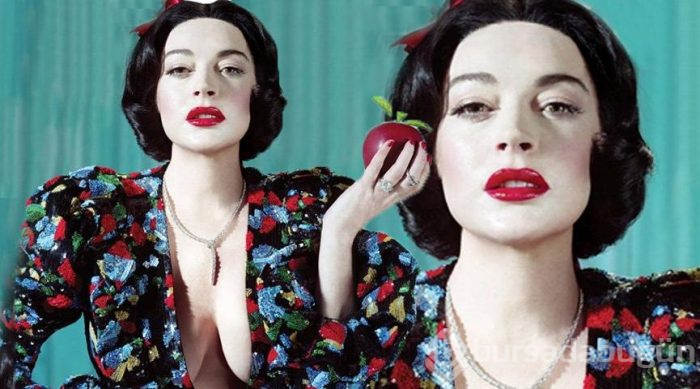 Lindsay Lohan Disney prensesi oldu
