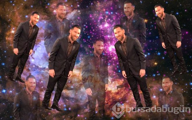 İsrailli modelle fotoğraf çekilirken donup kalan Messi'ye yapılan photoshoplar kırdı geçirdi