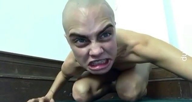 Cara Delevingne Gollum'a dönüştü