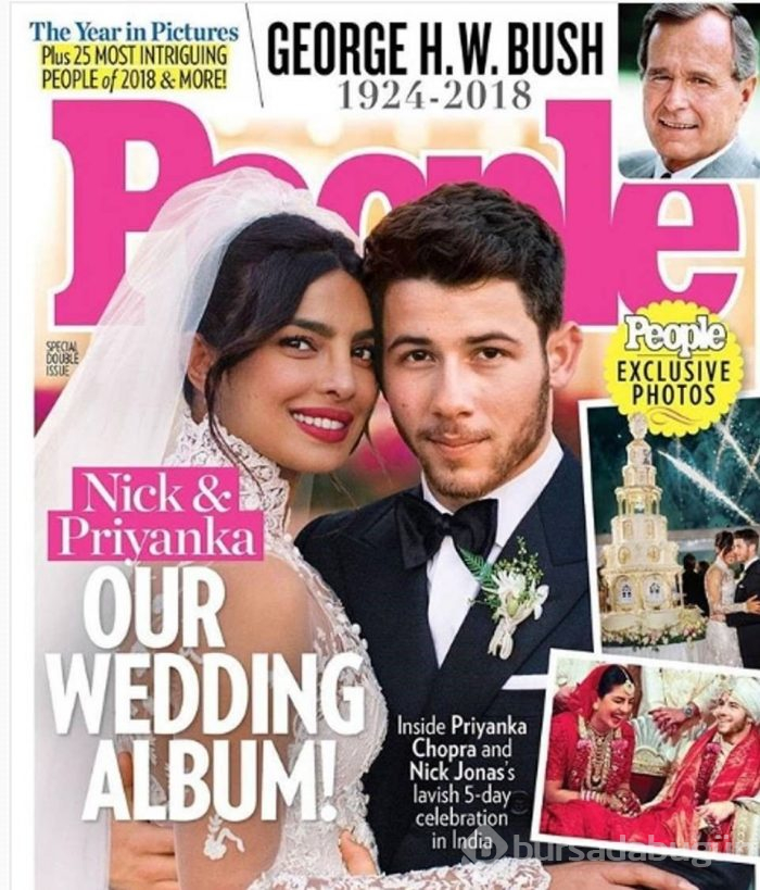 Priyanka Chopra'nın 22 metre duvaklı gelinliği
