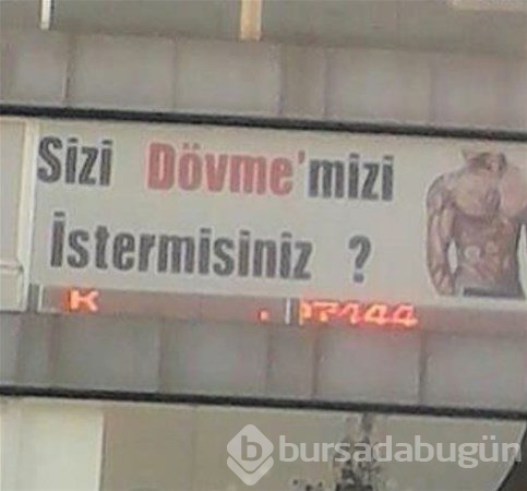 Esnaflardan güldüren tabelalar
