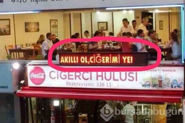 Esnaflardan güldüren tabelalar
