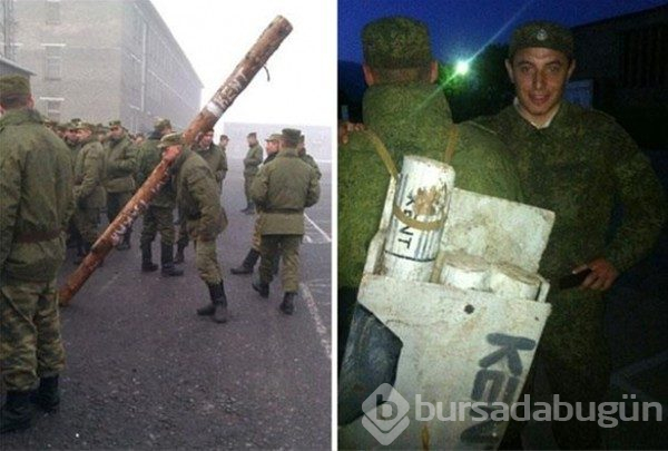 Rus ordusunda sıra dışı ceza yöntemleri!
