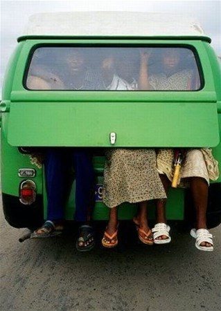 Afrika'da sıradan bir gün...