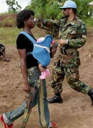 Afrika'da sıradan bir gün...