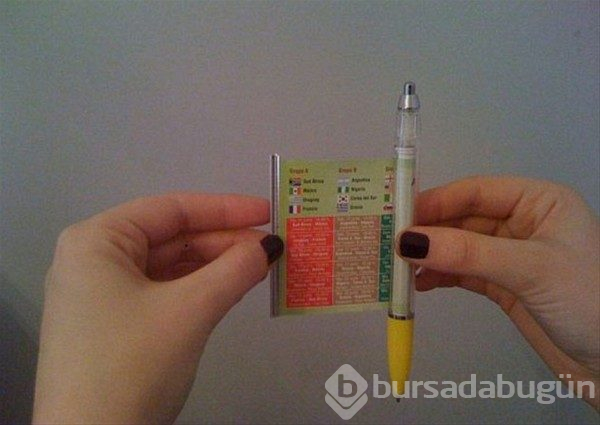 Öğrencilerin kopya ile imtihanı