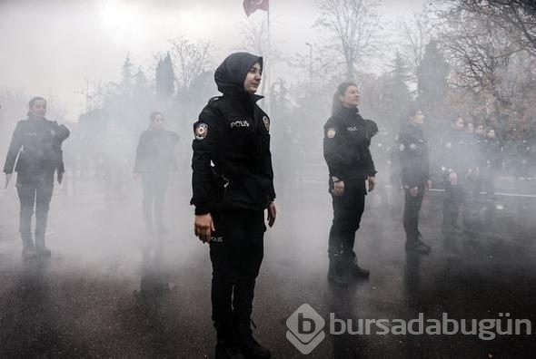 Çevik Kuvvet polislerinin eğitimleri filmleri aratmadı
