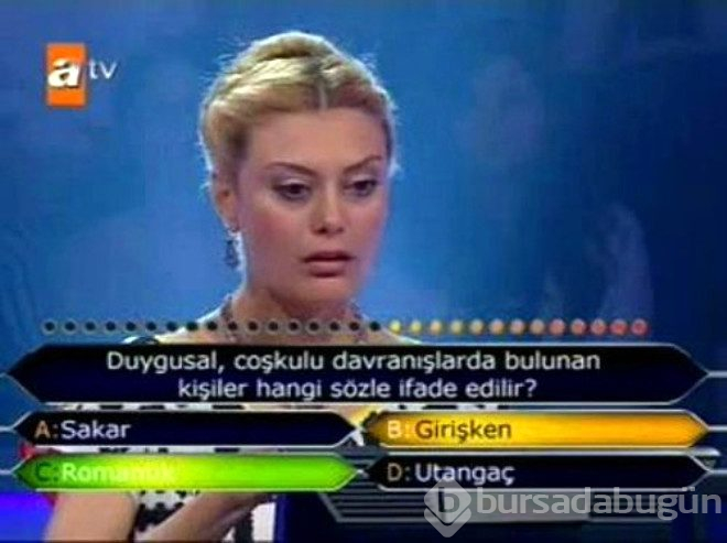 Kim Milyoner Olmak İster yarışmasından elenen 12 yarışmacı
