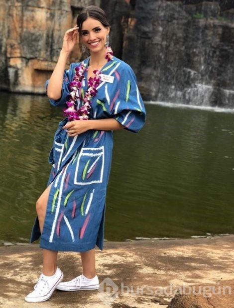 Yeni Dünya Güzeli Vanessa Ponce de Leon'un doğal halleri