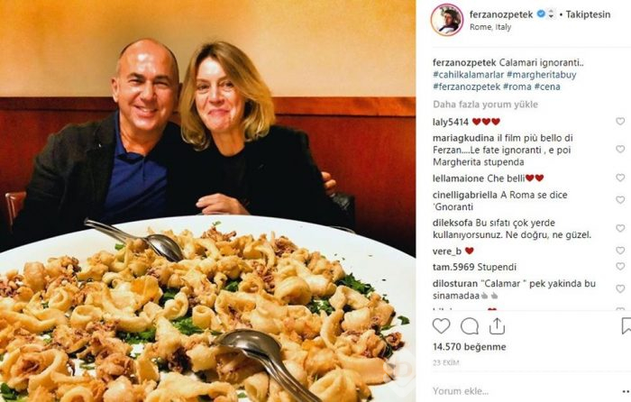 Ünlülerin Instagram'da lezzet paylaşımları