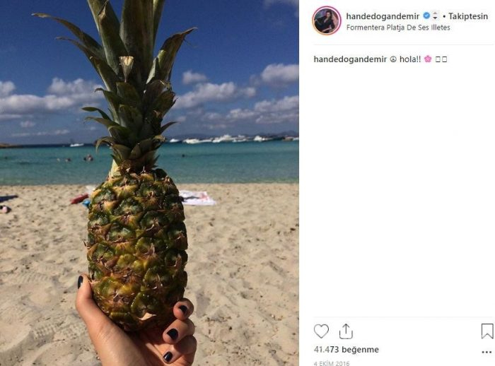 Ünlülerin Instagram'da lezzet paylaşımları