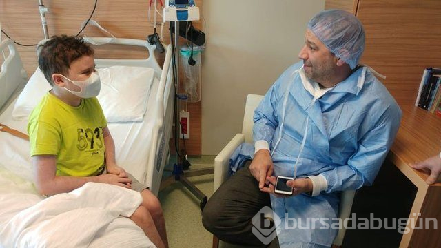 Şevket Çoruh'tan Emir Kaan'a sürpriz ziyaret
