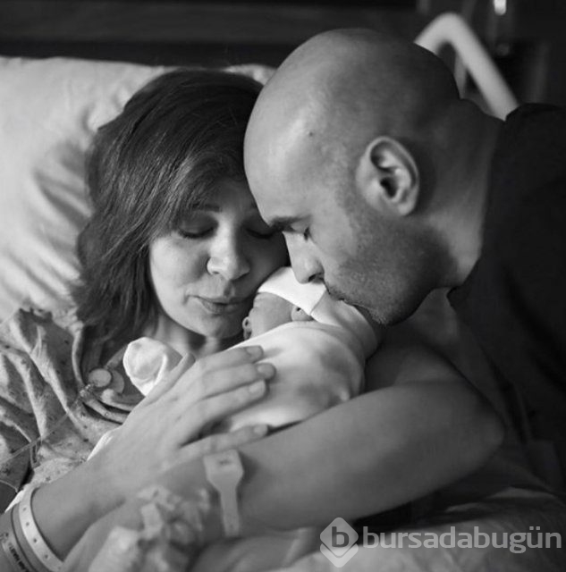 Alper Kul ile Aylin Kontante ikinci bebeklerini kucaklarına aldı
