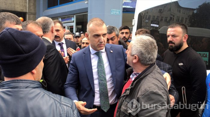 Rize Emniyet Müdürlüğü'nde silah sesleri