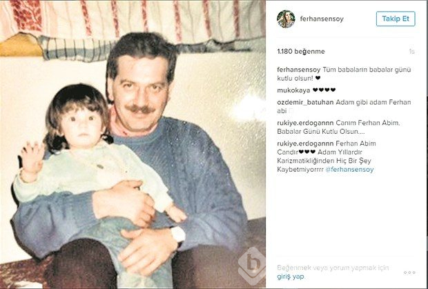 Ünlüler ve babaları...