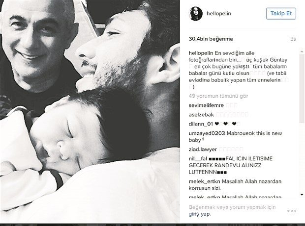 Ünlüler ve babaları...