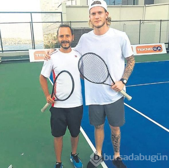 Loris Karius, Ece Sükan uğruna tenisçi oldu!
