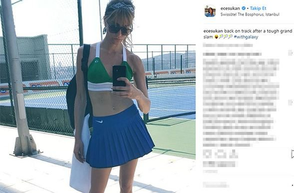 Loris Karius, Ece Sükan uğruna tenisçi oldu!
