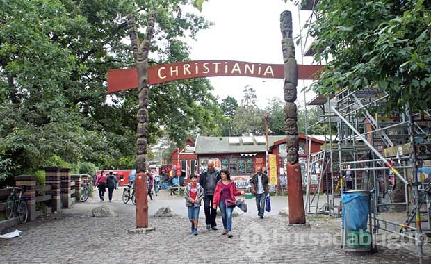 Özgür kent Christiania...