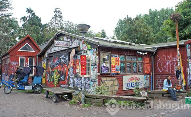 Özgür kent Christiania...