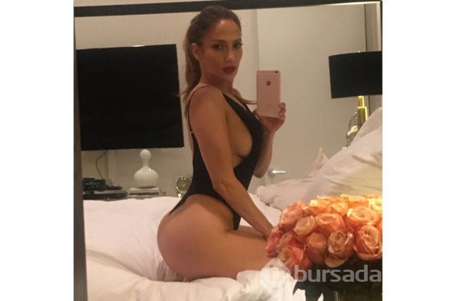 Jennifer Lopez limuzine zor sığdı!