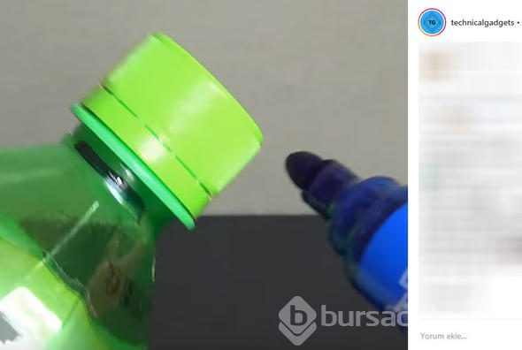 Çakmağı çöpe atmadı, içini kesip bakın ne yaptı?
