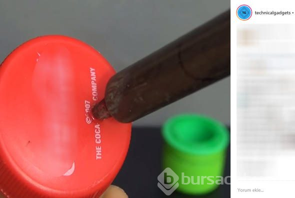 Çakmağı çöpe atmadı, içini kesip bakın ne yaptı?
