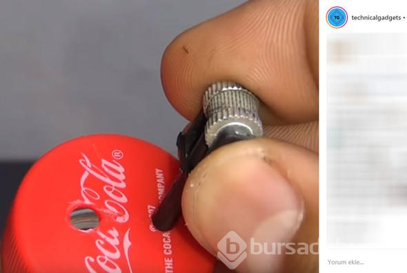 Çakmağı çöpe atmadı, içini kesip bakın ne yaptı?
