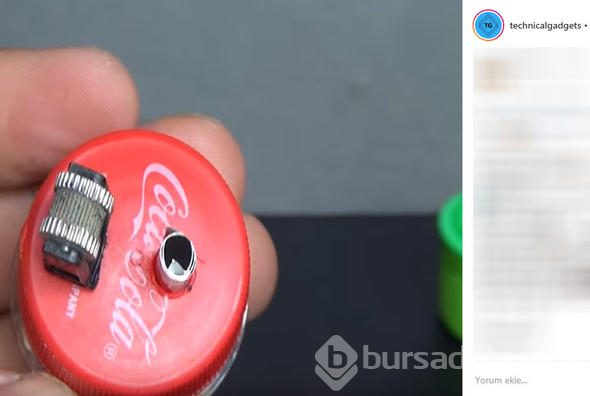 Çakmağı çöpe atmadı, içini kesip bakın ne yaptı?
