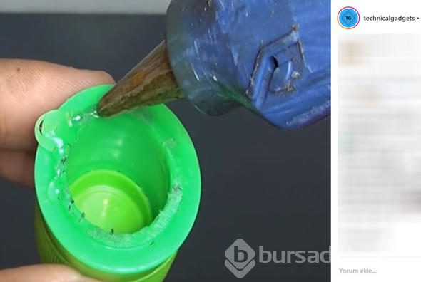 Çakmağı çöpe atmadı, içini kesip bakın ne yaptı?
