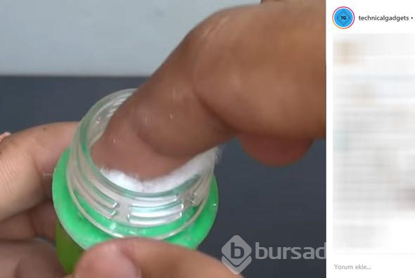 Çakmağı çöpe atmadı, içini kesip bakın ne yaptı?
