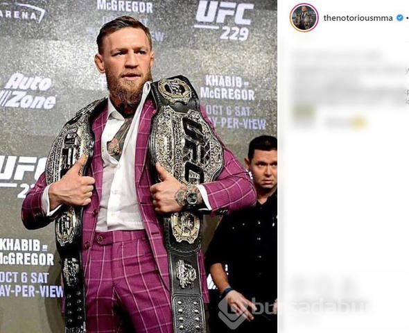 UFC dövüşçüsü Conor McGregor hakkında şok açıklama
