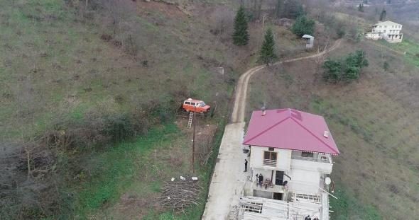 Trabzonlu vatandaş kış bahçesi yaptı ama... Görenler inanamıyor!

