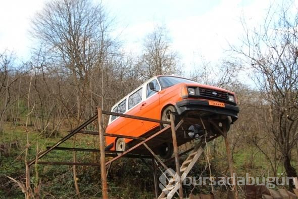 Trabzonlu vatandaş kış bahçesi yaptı ama... Görenler inanamıyor!
