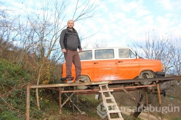 Trabzonlu vatandaş kış bahçesi yaptı ama... Görenler inanamıyor!
