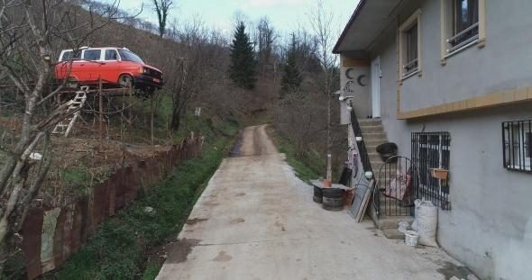 Trabzonlu vatandaş kış bahçesi yaptı ama... Görenler inanamıyor!
